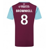 Burnley Josh Brownhill #8 Replika Hemmatröja 2024-25 Kortärmad